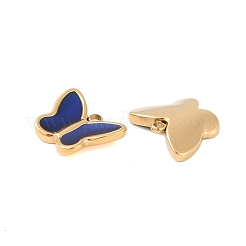 Ion Plating(IP) Temperature Color Change 304 Stainless Steel Enamel Charms&nbsp;STAS-P366-47G