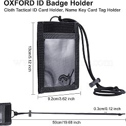 Oxford Cloth Tactical ID Card Holder&nbsp;FIND-WH0105-56C