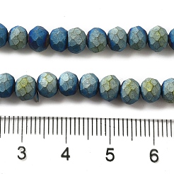 Electroplated Glass Beads Strands&nbsp;EGLA-P054-01