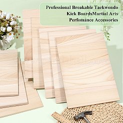 Rectangle Wood Breaking Boards&nbsp;WOOD-WH0131-02A-1
