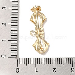Brass Brooches Findings&nbsp;KK-M285-34KCG