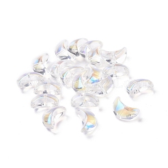 Transparent Electroplate Glass Beads&nbsp;GLAA-F122-01F