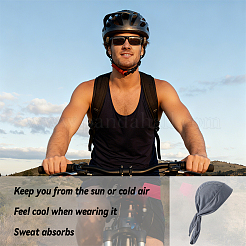 Polyester Head Scarf for Camping Cycling Biking&nbsp;AJEW-WH20816-162D