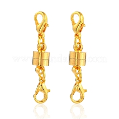 Brass Magnetic Clasps Converter&nbsp;KK-YW0001-60G