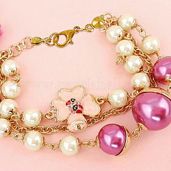 Zinc Alloy Lobster Claw Clasps & Brass End Bead Tips & Jump Rings Findings Kits&nbsp;DIY-GO0002-21G