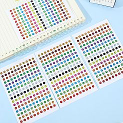 1760Pcs Laser Film Self-Adhesive Decorative Stickers&nbsp;STIC-WH20010-01