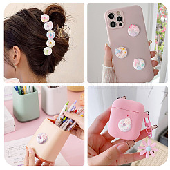 20Pcs Opaque Resin Decoden Cabochons&nbsp;RESI-TADJ0001-20