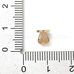 Brass Earring Nuts&nbsp;KK-H083-13G