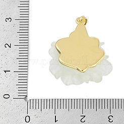 Rack Plating Brass Pendants&nbsp;KK-C082-15G