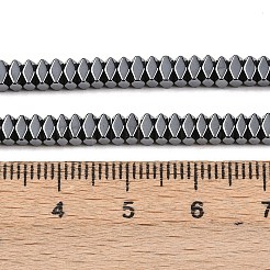 Electroplate Non-magnetic Synthetic Hematite Beads Strands&nbsp;G-O009-B01
