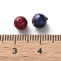 Faceted Round Shell Pearl Beads&nbsp;BSHE-XCP0001-78A