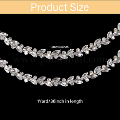 Iron Rhinestone Cup Chains&nbsp;FIND-WH0139-358