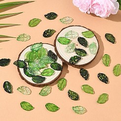 60Pcs 3 Styles Transparent Glass Pendants&nbsp;GLAA-YW0002-62