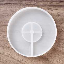 Flat Round LED Art Light Display Base DIY Silicone Molds&nbsp;DIY-C054-04