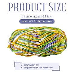 Polyester Fibers Knitting Yarn&nbsp;DIY-TADJ0002-005A