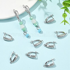 SHEGRACE Brass Hoop Earring Findings&nbsp;XGRQ79218-938P