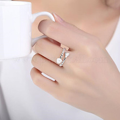 Brass Cuff Open Rings for Women&nbsp;WG87655-01