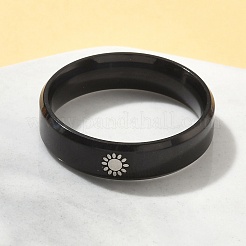 201 Stainless Steel Finger Rings for Men&nbsp;RJEW-Z092-01EB-01