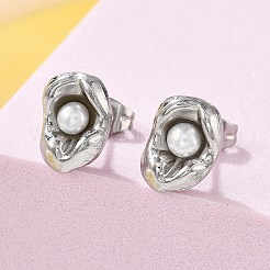 304 Stainless Steel Stud Earrings&nbsp;EJEW-S246-06P