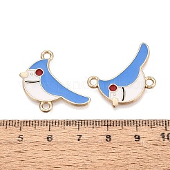 Alloy Enamel Connector Charms&nbsp;PALLOY-Q467-02G-02