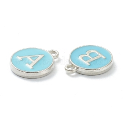 Platinum Plated Alloy Enamel Charms&nbsp;ENAM-XCP0001-04
