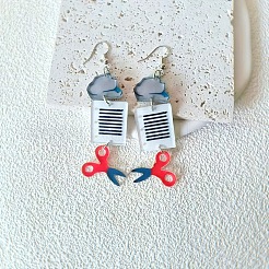 Acrylic Dangle Earrings&nbsp;FS-WG73DC4-01