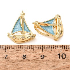Brass Micro Pave Clear Cubic Zirconia Pendants&nbsp;CU-CBA5C9D-01G-B