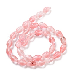 Cherry Quartz Glass Beads Strands&nbsp;G-B106-A01-02