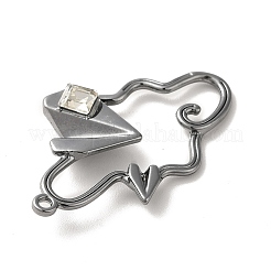 Glass Paper Plane Pendant&nbsp;PALLOY-K001-075B-04