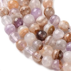 Natural Amethyst Lace Agate Beads Strands&nbsp;GG-CBABD99-04-6mm