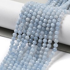 Natural Angelite Beads Strands&nbsp;G-G161-A05-03