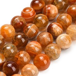 Natural Dragon Veins Agate Beads Strands&nbsp;GG-L001-L01-01F