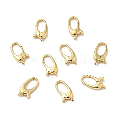 Brass Lobster Claw Clasps&nbsp;KK-J301-03G