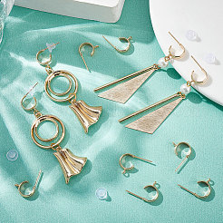 20Pcs Brass Stud Earring Findings&nbsp;KK-BBC0007-58