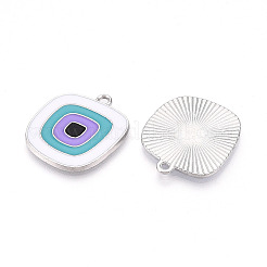 Alloy Enamel Pendants&nbsp;ENAM-T020-102
