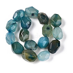 Natural Agate Dyed Beads Strands&nbsp;G-T138-204