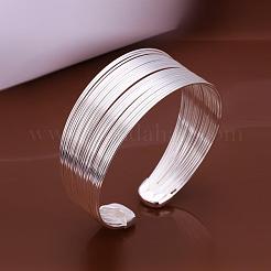 Classic Brass Cuff Bangles For Women&nbsp;BJEW-BB12232
