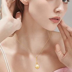 1Pc 925 Sterling Silver Bead Cage Pendant Mounting&nbsp;STER-HS0001-20G