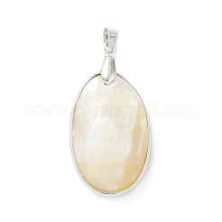Natural Sea Shell Pendants&nbsp;SHEL-F005-04P