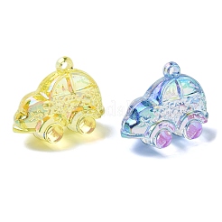 Electroplate Transparent UV Plating Acrylic Pendants&nbsp;OACR-I014-22