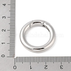 Tarnish Resistant 304 Stainless Steel Spring Gate Rings&nbsp;STAS-E055-23