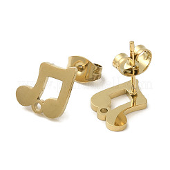 Ion Plating(IP) 304 Stainless Steel Studs Findings&nbsp;STAS-I206-37G