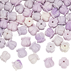 2 Strands Synthetic Coral Dyed Carved Beads Strands&nbsp;SHEL-PA0001-07