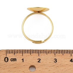 Brass Adjustable Ring Components&nbsp;KK-A272-09G