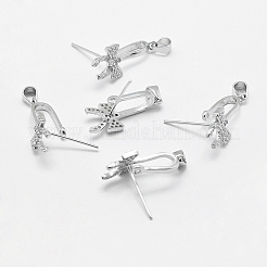 925 Sterling Silver Pendant Bails&nbsp;STER-E050-15S
