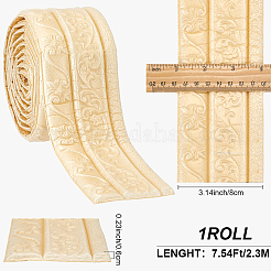 1Pc PVC Foam 3D Self-Adhesive Waterproof Wallpaper Border&nbsp;PAAG-CP0001-01E