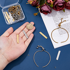 DIY Rectangle Link Bracelets Making Kits&nbsp;DIY-HS0001-79