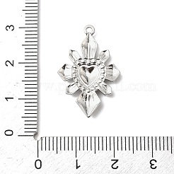 304 Stainless Steel Pendants&nbsp;STAS-H482-02P