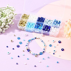 DIY Evil Eye Bracelets Making Kit&nbsp;DIY-YW0017-57