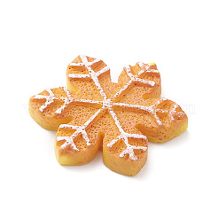 Christmas Opaque Resin & Plastic Imitation Biscuits Decoden Cabochons&nbsp;RESI-K019-54H